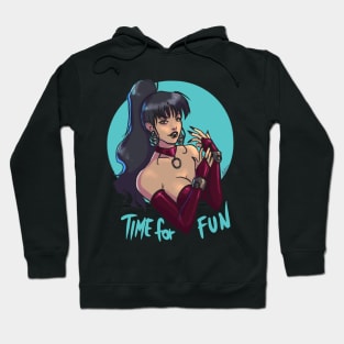 Time for fun - white woman version Hoodie